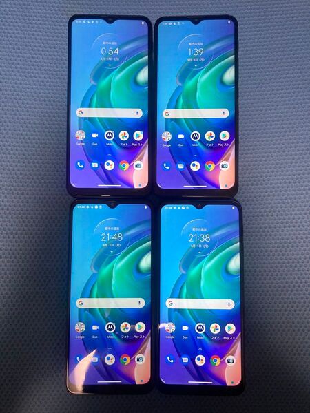 Motorola moto g10 4台セット