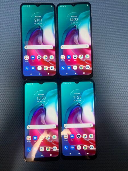 Motorola moto g30 4台セット