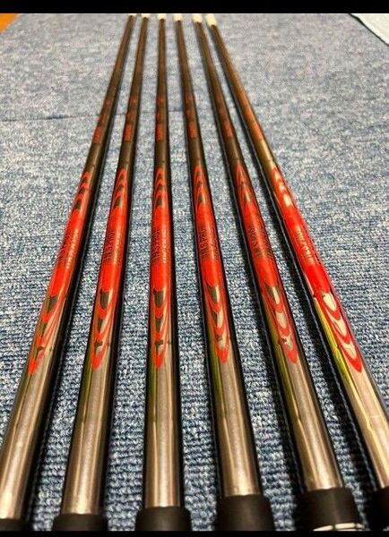【ブラックシリーズ】モーダスTOUR105 シャフト S フレックスシャフト 6本セット
