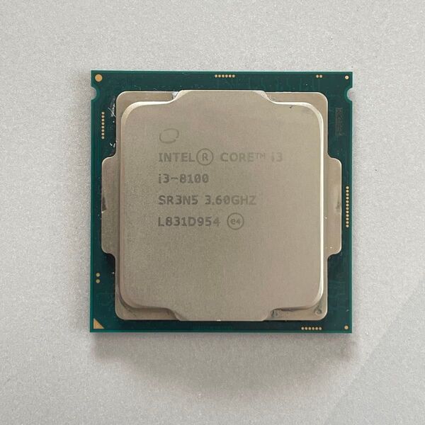 Intel Core i3-8100 4コア 3.6GHz CPU