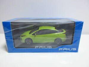 1/30 トヨタ 4代目プリウス 後期　PRIUS　非売品 カラーサンプル ミニカー　サーモテクトライムグリーン