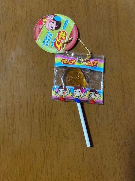 ポップキャンディ ミニチュアキーホルダー ペコちゃん