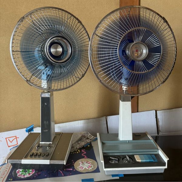 昭和レトロ 扇風機 当時物 レトロ扇風機 ナショナル National アンティーク