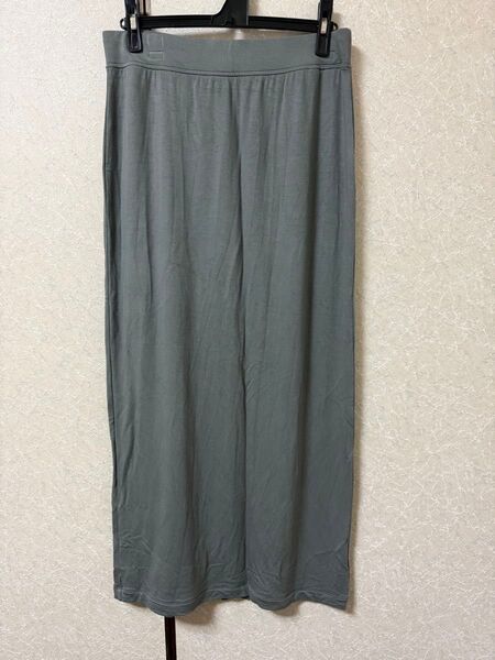 ストレッチ効く ロングタイトスカート L