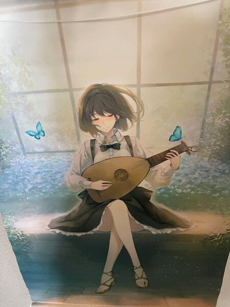 Innocent Grey FLOWERS タペストリー 少女とリュート 匂坂マユリ 杉菜水姫 スギナミキ 殻ノ少女 カルタグラ
