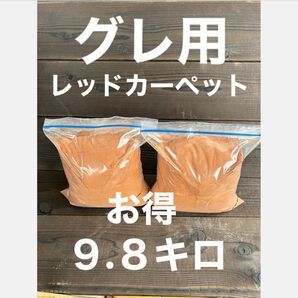 グレ用撒き餌 お得レッドカーペット9.8キロ