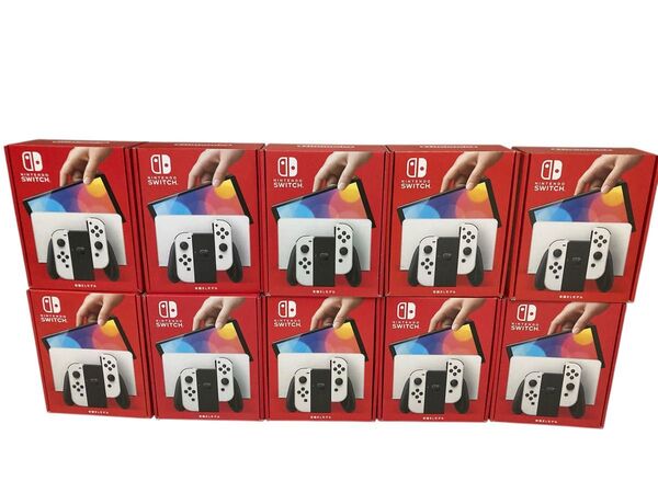 ニンテンドーSwitch ホワイト有機EL 空箱10箱
