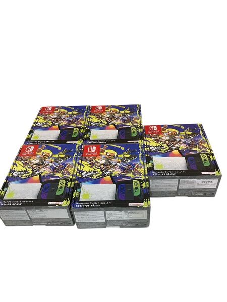 Nintendo switch 有機EL モデル スプラトゥーン3 エディション 空箱5箱