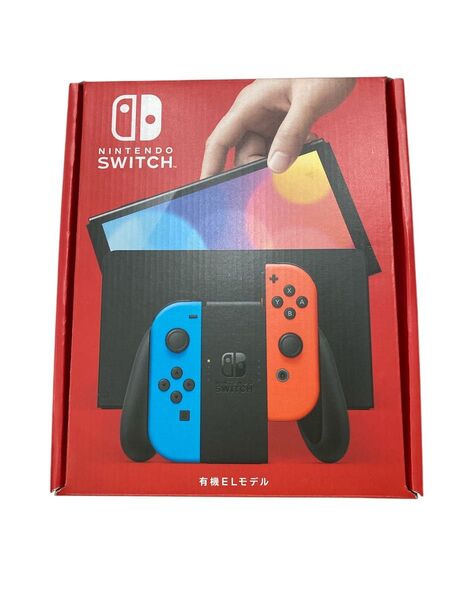 ①Nintendo Switch 有機ELモデル ネオンブルー ネオンレッド 新品未使用品