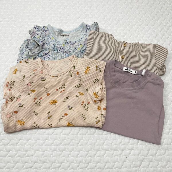 ロンパース アンパサンド H&M ペアマノン アプレレクール 80 半袖