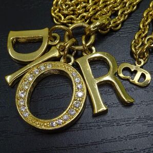 Christian Dior クリスチャン ディオール ロゴ ネックレス50cm