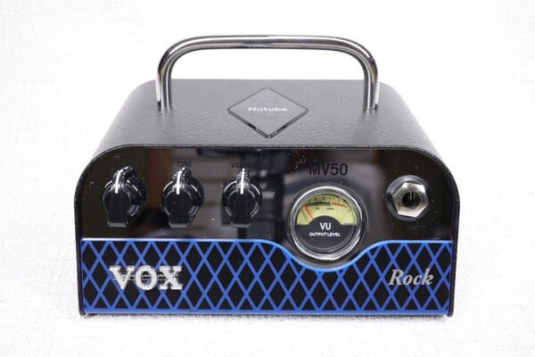 VOX MV50-CR ROCK Fat Brigt MOD仕様 50W 極小ヘッドアンプ ギターアンプ 真空管 Nutube