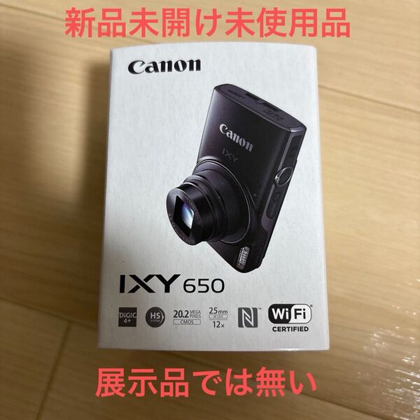 Canon コンパクトデジタルカメラ IXY650 シルバー