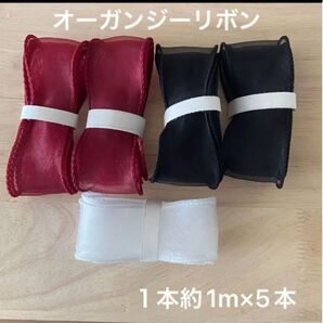 オーガンジーリボン ①