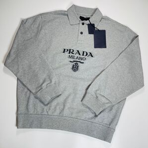 【タグ付き・未使用級】PRADA プラダ スウェット ポロシャツ M トレーナー