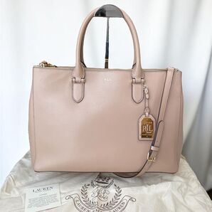 【新品】LAUREN RALPH LAUREN ローレン ラルフ ローレン ハンドバッグ ショルダーバッグ トートバッグ 2way