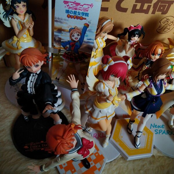 ラブライブサンシャイン フィギュアセット ペンライト パズルセット