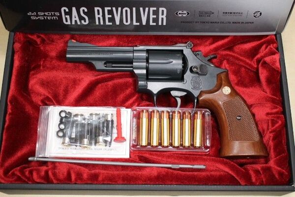 次元大介仕様 後期型 東京マルイ S&W M19 コンバットマグナム 4インチ ガスリボルバー リアルカート化 ガスガン