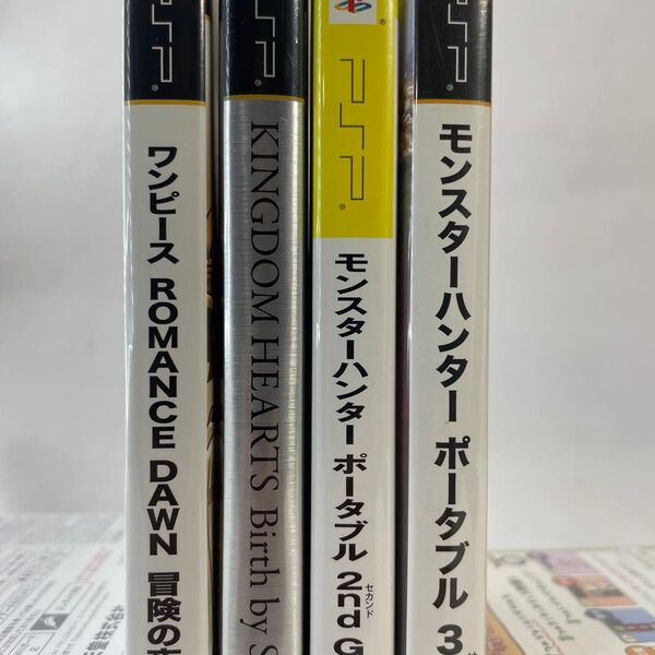 【PSP】 モンスターハンターポータブル 3rd他5本まとめ