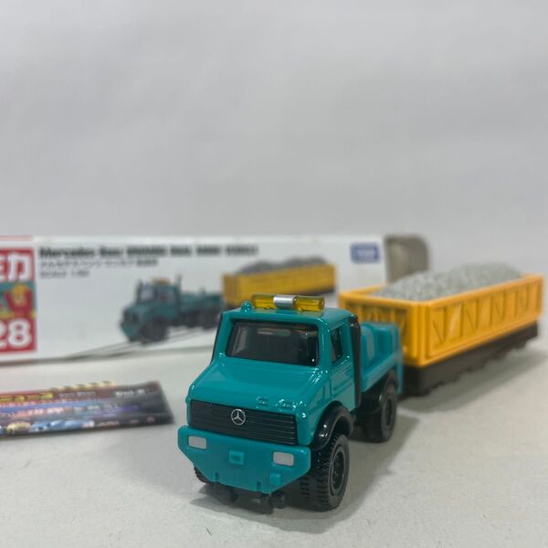 ロングタイプトミカ No.128 メルセデスベンツ ウニモグ 軌陸車 (ノンスケール トミカ 396291)