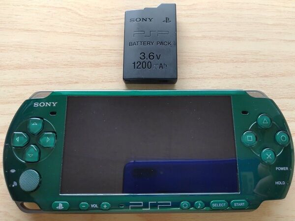 PSP本体 スピリティッド・グリーン(PSP-3000SG)