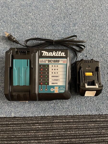 マキタ18Vバッテリー、充電器