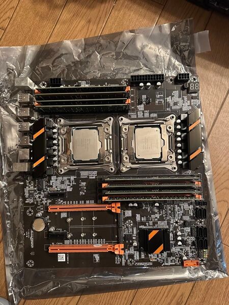 Dual xeon qey6 es(e5 2695v3) マザー メモリ64g セット