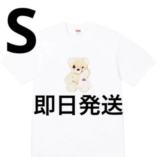 S 即日発送 Supreme Bear Tee White シュプリーム ベアTシャツ ホワイト