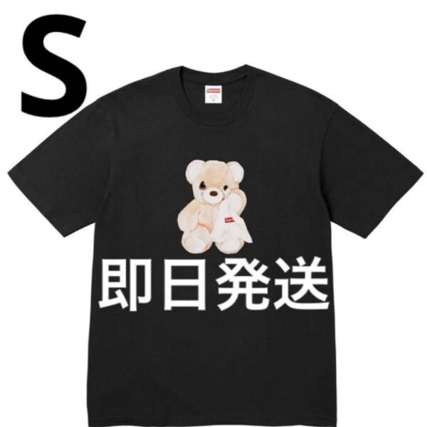 S 即日発送 Supreme Bear Tee Black シュプリーム ベアTシャツ ブラック