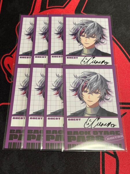 (バラ売り可)にじさんじ 2時だとか 1st LIVE ランダム チェキ風カード 不破湊