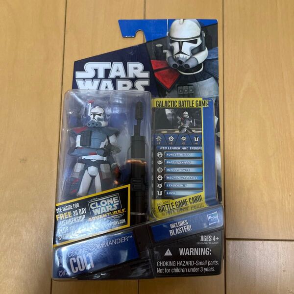 スターウォーズ クローンウォーズ クローントルーパーコマンダーコルト フィギュア