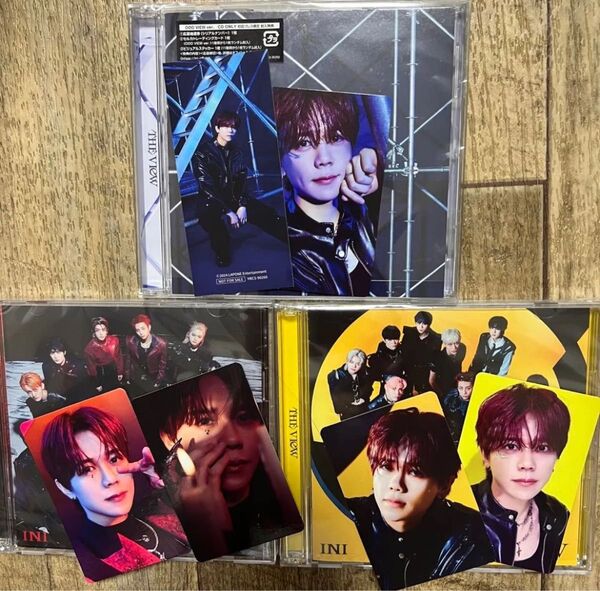 INI THE VIEW 藤牧京介 CD DVD 封入物コンプ