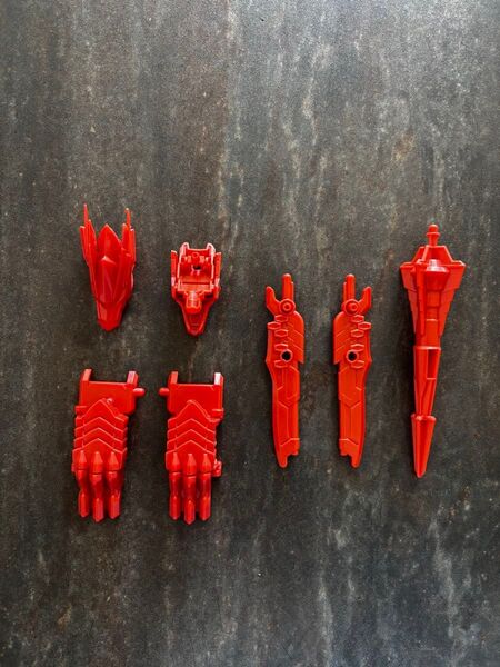 非売品 プラレール シンカリオン 紅武器セット 第一弾