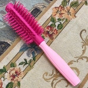 タングルティーザー ピンク ヘアケア ロールブラシ 直径6センチ ふんわり大きめカールヘア ブロー くし