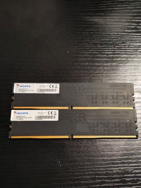 DDR5 ADATA 16GB 4800MHZ 16GX8 デスクトップ用メモリ 16G X 2 32GB