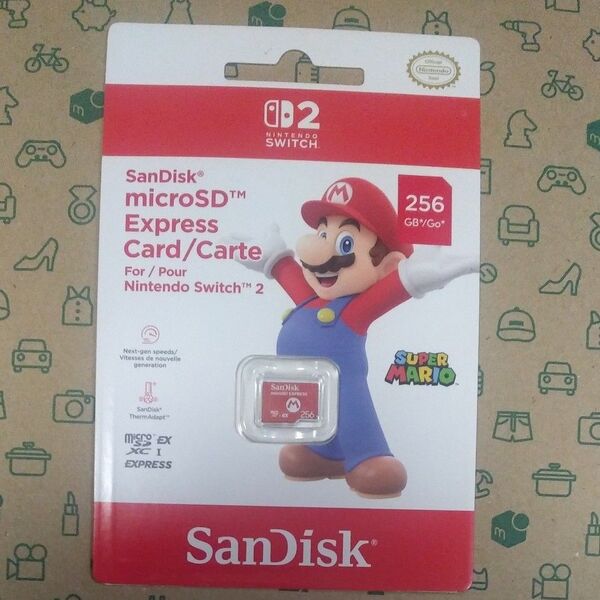 新品未開封 SanDisk microSD Express Card 256GB for Nintendo Switch 2