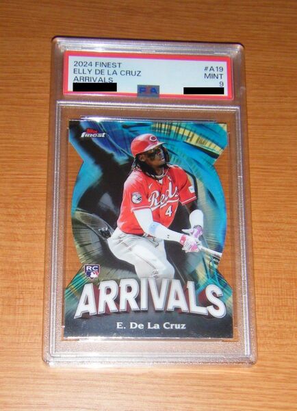 PSA9 鑑定済 Topps Finest #A19 Elly De La Cruz エリー・デラクルーズ ARRIVALS RC