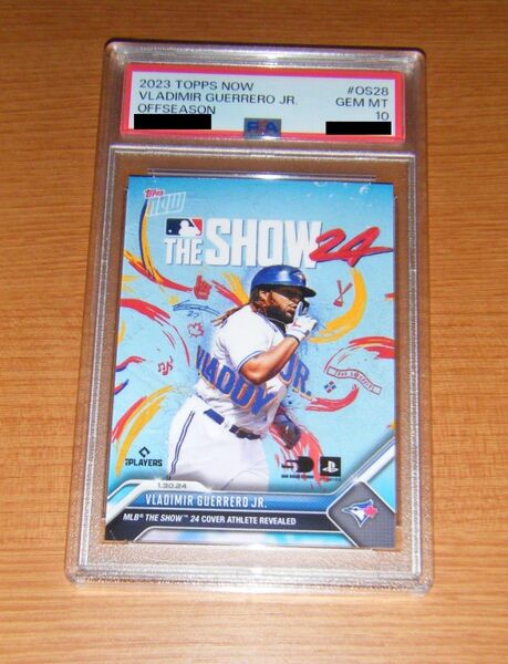 PSA10最高評価鑑定済 2023 TOPPS NOW VLADIMIR GUERRERO JR. ゲレーロJR THE SHOW