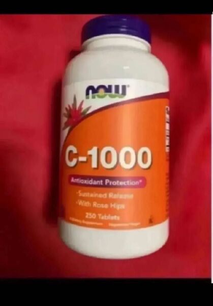 NOWタイムリリース一粒にビタミンC 1000mg ローズヒップ25mg250粒×1期限2028年以降