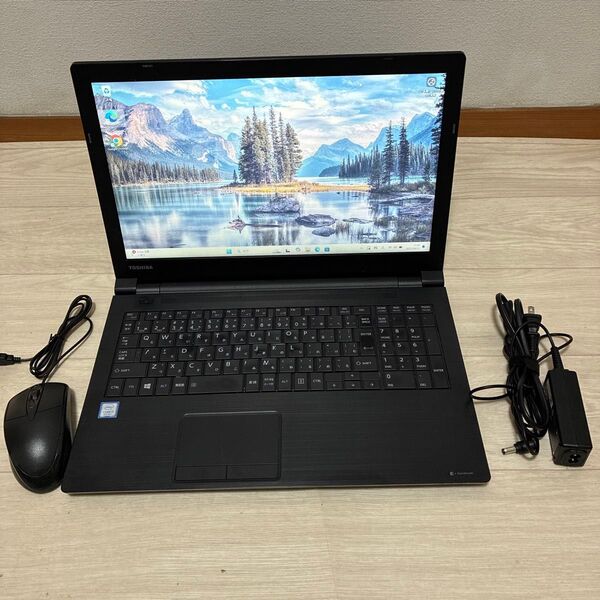 dynabook B65/DN 第8世代 Core i3メモリ8GB SSD240GB+外付HDD500GB Office2021
