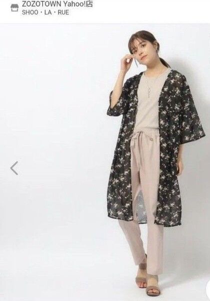 【未使用】SHOO・LA・RUE / Cutie Blonde (シューラルー) シフォンロングカーデ 羽織