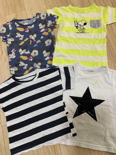 子供服 100 110 Tシャツ 半袖Tシャツ