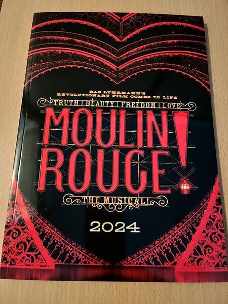 2024 ミュージカル「MOULIN ROUGE!」パンフレット