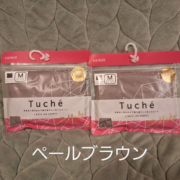 gunze TV2662R ショーツ トゥシェ Tuche ペールブラウン 2点