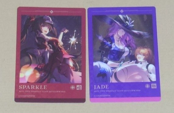 崩壊スターレイル スシローコラボ メタリックカード 花火 ジェイド