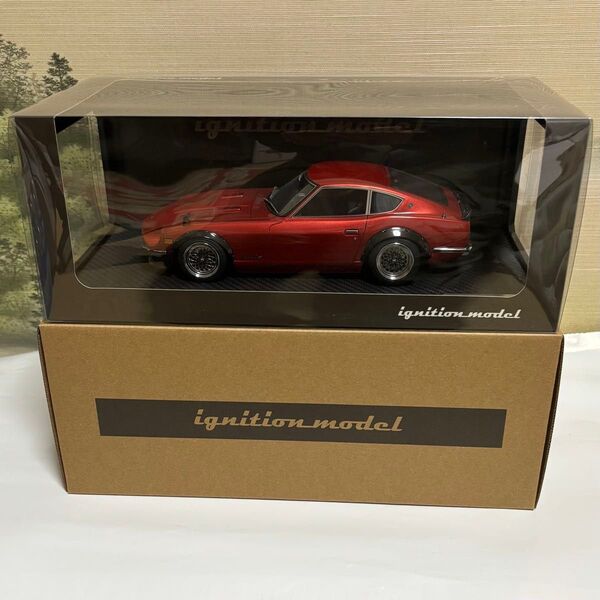ignition model 1/18 日産 フェアレディZ (S30) マルーンレッド