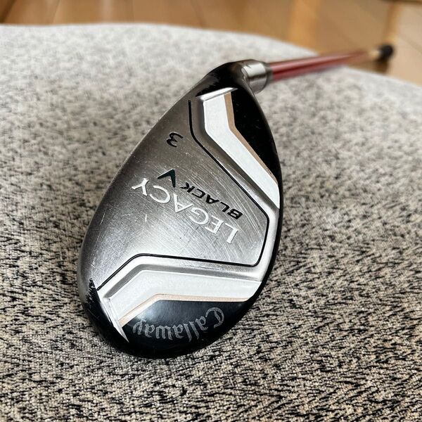 名器callaway キャロウェイ レガシー ブラック 3番ユーティリティ 3U 21° カーボン モトーレF1 80HB 硬さS