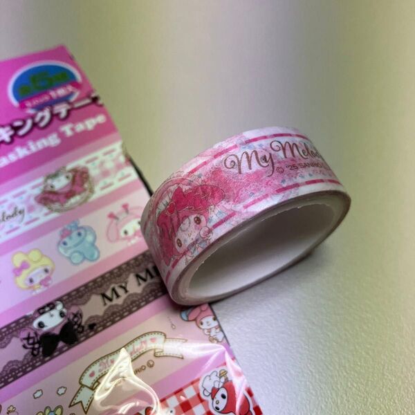 サンリオ マイメロディ 50周年 マスキングテープ マイメロ マステ