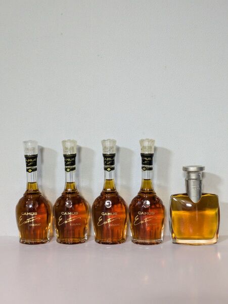 古酒 カミュ コニャック ミニボトル5本セット