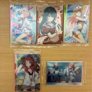 学園アイドルマスター 学マス ウエハース2 カード 手毬 真央 咲季 清夏 サポカ